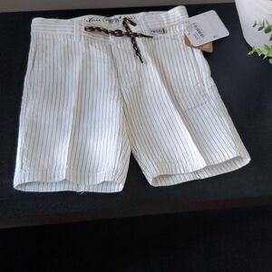 Mayoral White Pinstriped Men's Shorts